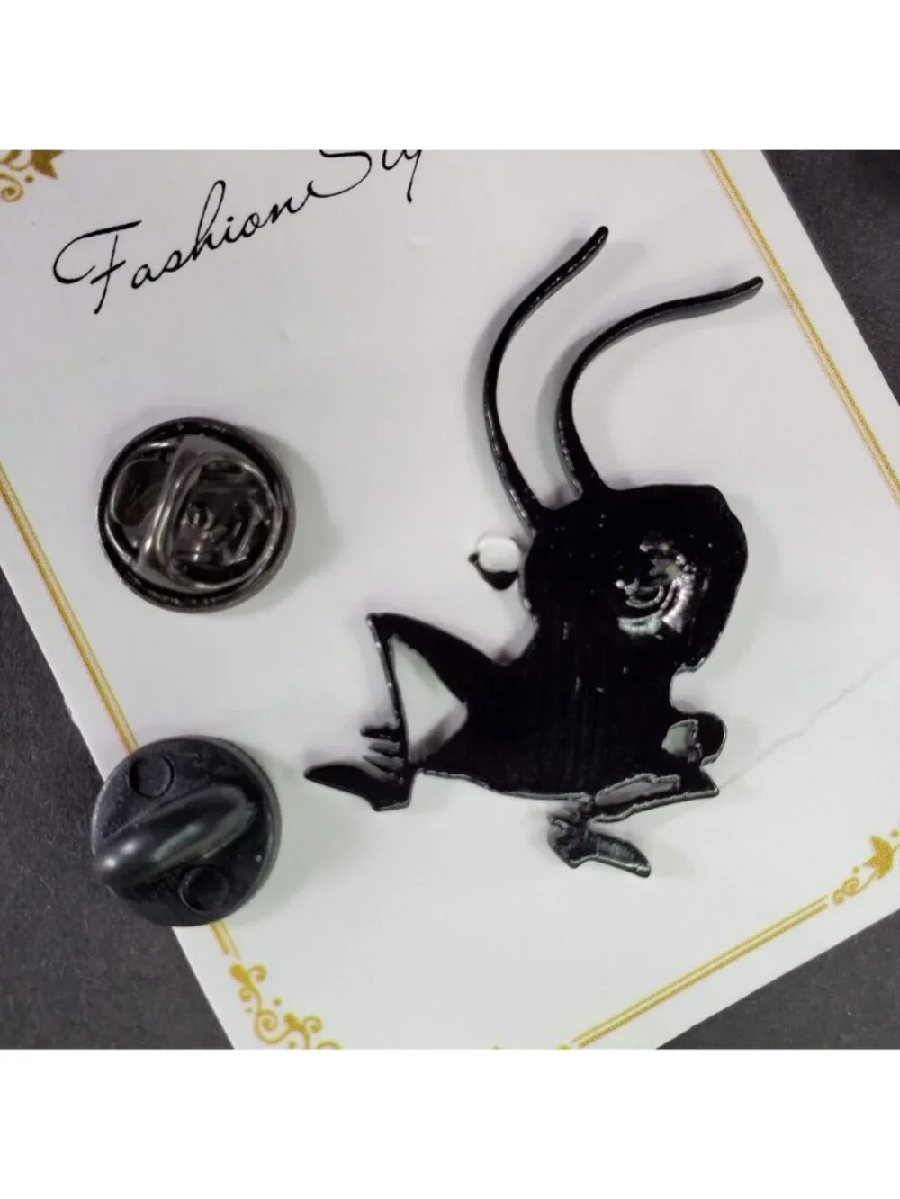 Lucky Bug Mulan Lapel Pin Princess Warrior Badge Brooch Pin Jewelry Accessories